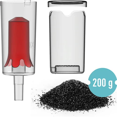 Absorber vonja pri fermentaciji + tiha fermentacijska cevka + kokosovo aktivno oglje 200 g - 2