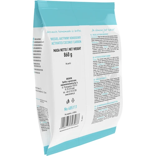 Aktivno kokosovo oglje 0,86 kg - 3