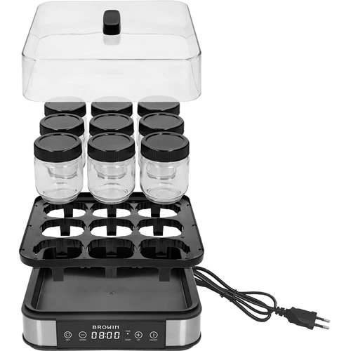 Aparat za jogurt s termostatom, 9 kozarčkov, 1,6 l - 3