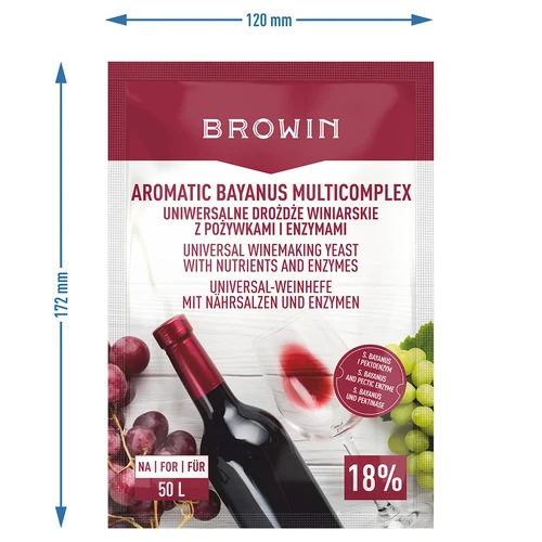 Aromatic Bayanus Multicomplex začetni komplet za vino, 40 g - 4