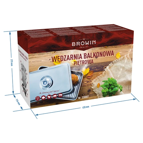 Balkonska dimnica z nastavljivo prostornino - 7