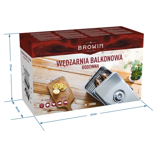 Balkonska prekajevalnica – DRUŽINSKA - 7