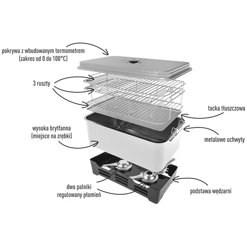 Balkonski prekajevalnik - DRUŽINSKI - 3