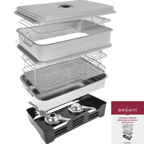 Balkonski prekajevalnik z nastavljivo prostornino - 2