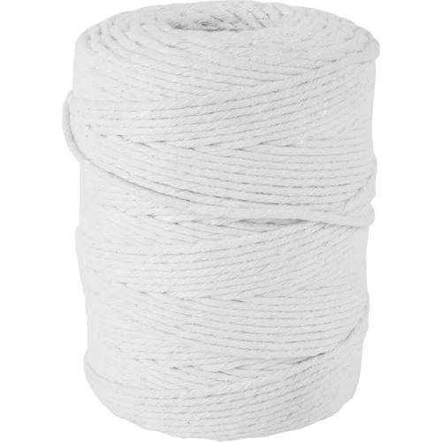 Bela bombažna mesarska vrvica (240°C) 145 m