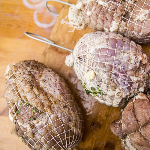 Bela mreža za prekajevanje 12,5 cm x 5 m, do 220 °C - 8