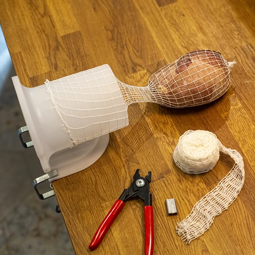 Bela mreža za prekajevanje 15 cm x 5 m do 220 °C - 6