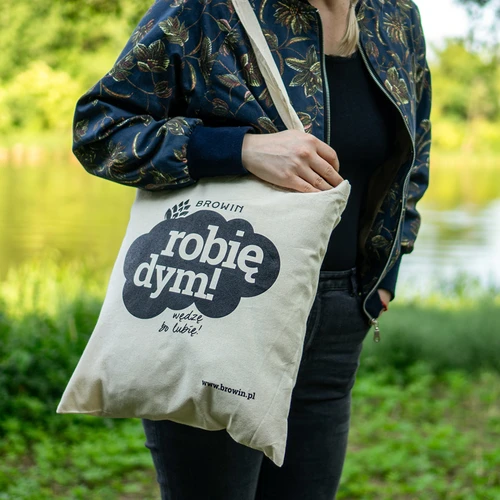 Bombažna torba - delam dim - 3