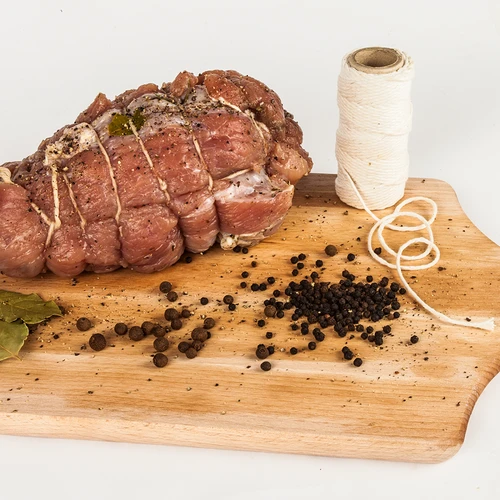 Bombažne bele mesarske niti (240°C) 55 m - 5