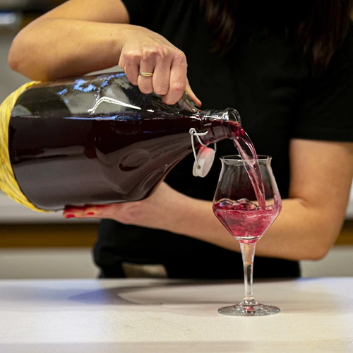 Damižana Dama 5L z opletom - 3