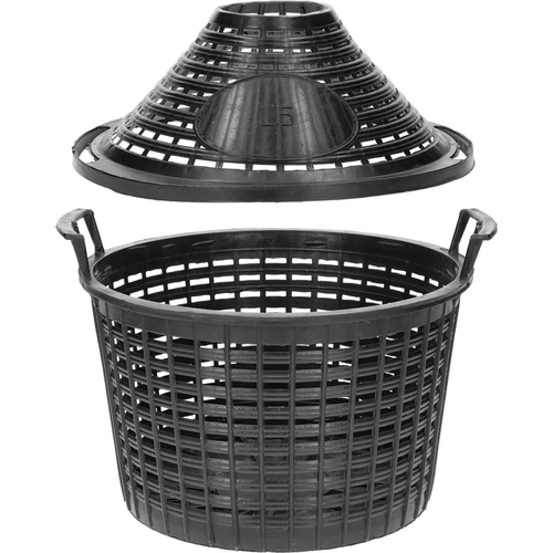 Damižana za vino 5 L v plastični košari - 3