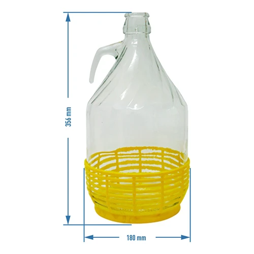 Damižon Dama 5 L s steklenim ročajem - 2