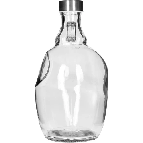 Damižona Dama 1,5 L, z metalnim navojnim pokrovčkom fi 43 mm in ročajem - 2