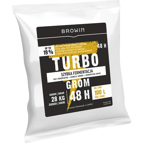 Destilacijske kvasovke Turbo Grom 48h 100L - 3