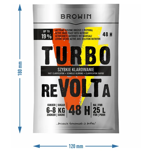 Destilacijske turbo kvasovke reVOLTa 48 h - 4