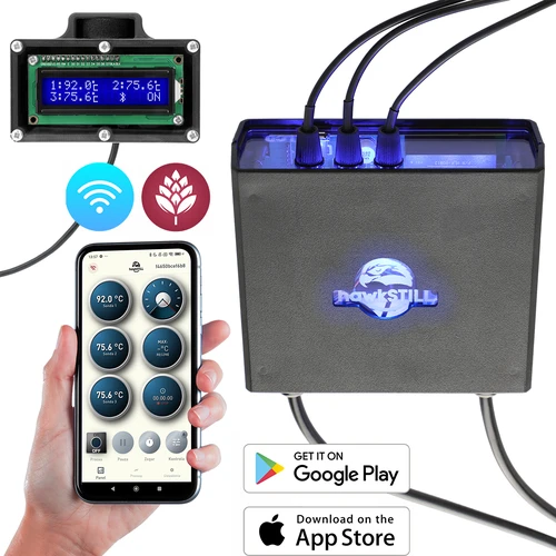 Destilacijski komplet hawkSTILL »Hladni prsti« 60 L + sistem Wi-Fi IQ z zaslonom LCD - 4