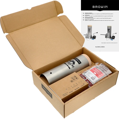 Dimnica z Wi‑Fi, 200 L – dragON WOOD 100IQ z električnim grelnim modulom in upravljalnikom, na drva - 15
