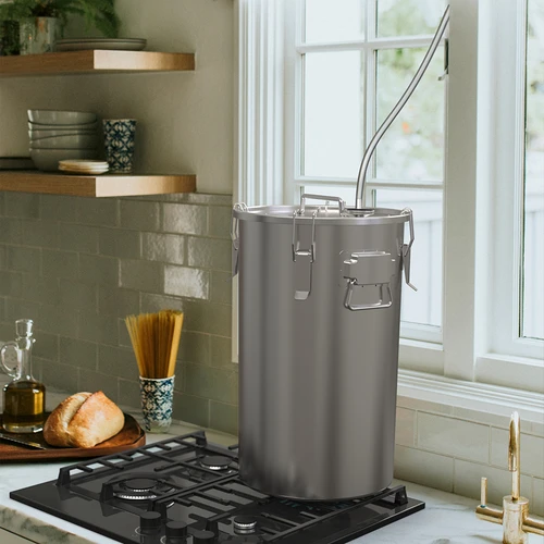 Domači prekajevalnik v loncu, 35 L, za plinski štedilnik - 9