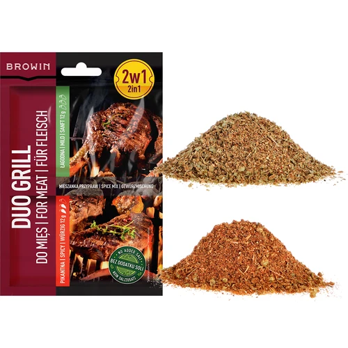 Duo Grill za meso, mešanica začimb 2 v 1, 2 × 12 g - 3