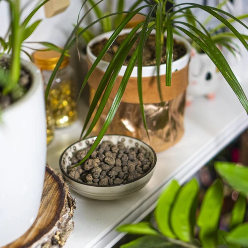 Ekspandirana glina za lončnice, vrtnarstvo in gozdove v steklu, 4–10 mm, 2 L - 7