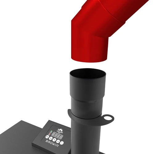 Električna prekajevalnica dragON z mobilnim podnožjem in s tekočim čistilom - 33