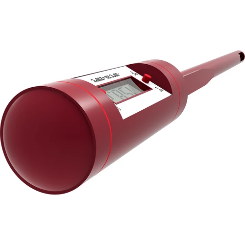 Elektronski kuhinjski termometer, LCD (od -20 °C do +250 °C), rdeč - 4