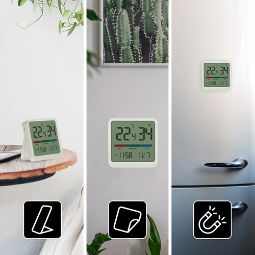 Elektronski sobni termometer, bel - 12