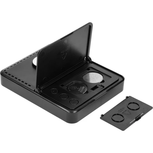 Elektronski sobni termometer, črn - 7