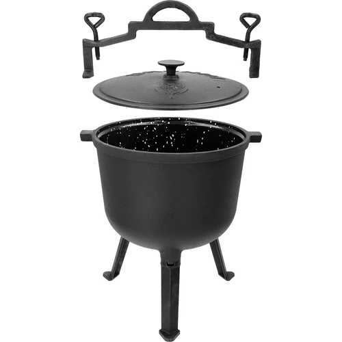 Emajliran kotliček, 10 l, litoželezen - 2