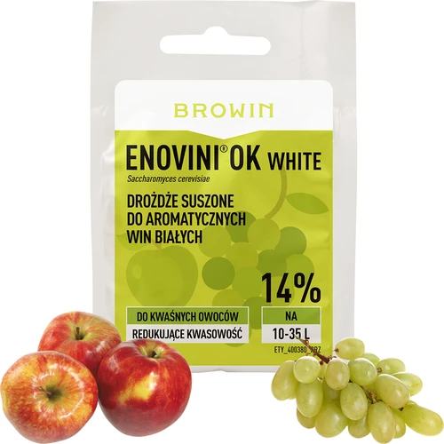 Enovini® OK WHITE - vinske kvasovke, ki znižujejo kislost 7 g - 4