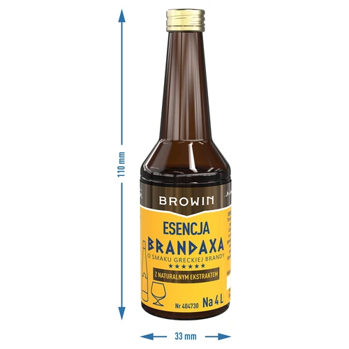 Esenca Brandaxa z okusom grškega brendija, 40 ml - 7