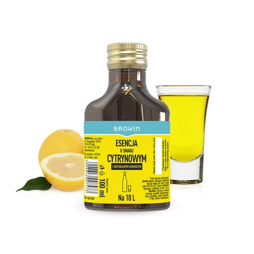 Esenca z limoninim okusom in naravno aromo za 10 L - 100 ml - 3