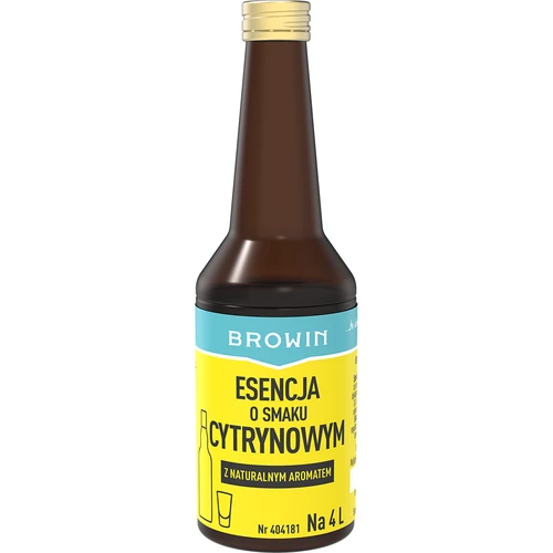 Esenca z limoninim okusom in naravno aromo za 4 L - 40 ml