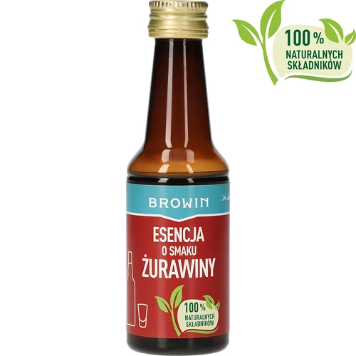Esenca z okusom brusnice za 4 L - 40 ml