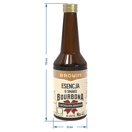 Esenca z okusom burbona za 4 L, 40 ml - 7