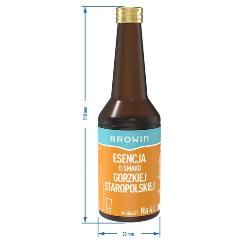 Esenca z okusom grenke staropoljske za 4 l - 40 ml - 7