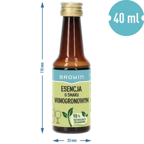 Esenca z okusom grozdja, 40 ml - 6