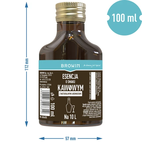 Esenca z okusom kave 100 ml - 6