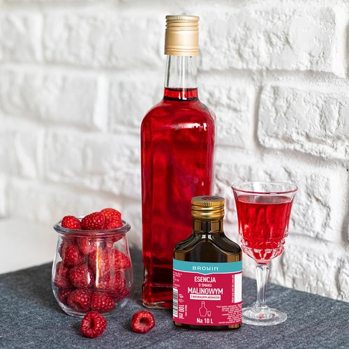Esenca z okusom maline z naravno aromo za 10 L - 100 ml - 7