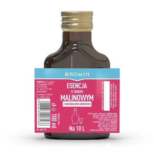 Esenca z okusom maline z naravno aromo za 10 L - 100 ml - 4