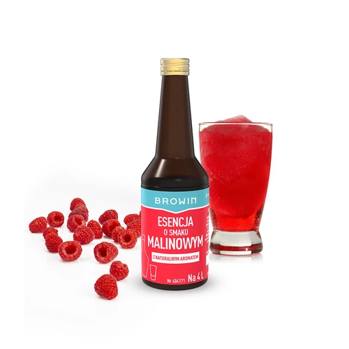 Esenca z okusom maline z naravno aromo za 4 L - 40 ml - 3