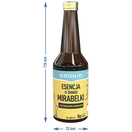 Esenca z okusom mirabele 40 ml - 6