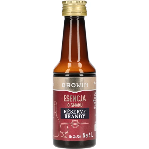 Esenca z okusom Reserve Brandy, 40 ml, za 4L