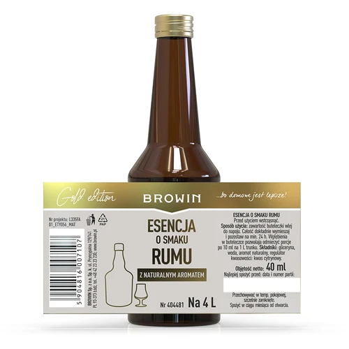 Esenca z okusom ruma za 4 L - 40 ml - 6