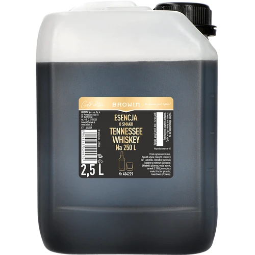Esenca z okusom Tennessee Whiskey 2,5L, za 250L končnega napitka