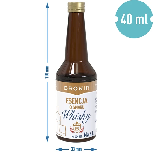 Esenca z okusom viskija 40 ml - 7