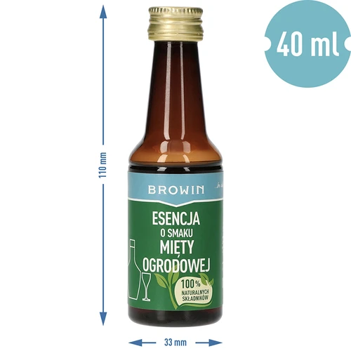 Esenca z okusom vrtne mete, za 4 L, 40 ml - 6