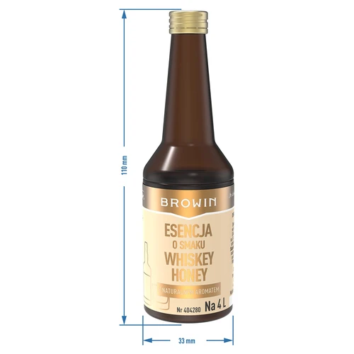 Esenca z okusom Whiskey Honey za 4 L - 40 ml - 8