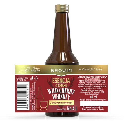 Esenca z okusom Wild Cherry Whiskey 40 ml - 4