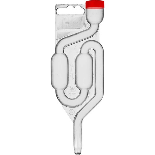 Fermentacijska cevka MAXI z zaščitnim zamaškom